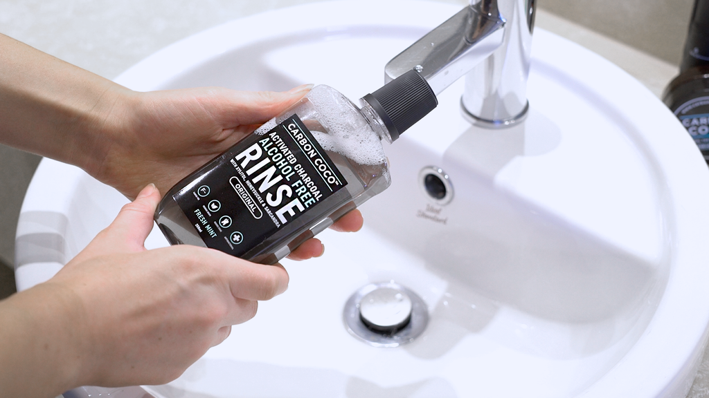 Product Spotlight Antibacterial Alcohol Free Mouth Rinse Carbon Coco