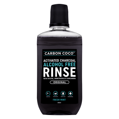 Activated Charcoal Alcohol Free Rinse