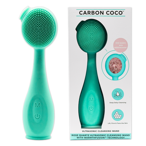 Rose Quartz Ultrasonic Cleansing Wand With Warmfusion Technology